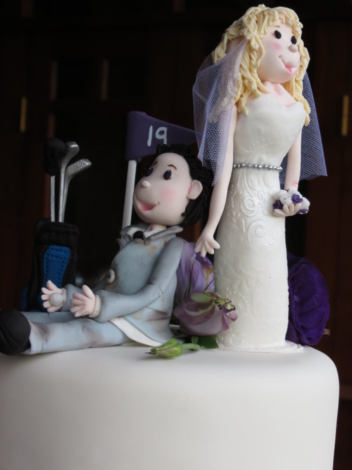 Bride & Groom Sugar Art