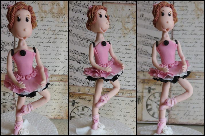 Ballerina Sugar Art Figurine
