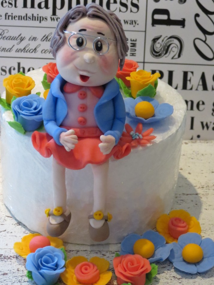 Granny Figurine Sugar Art