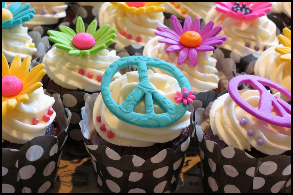 Hippie Hipster Cupcakes