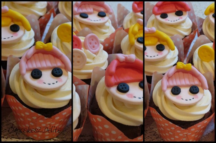 Lalaloopsy Doll Cupcakes