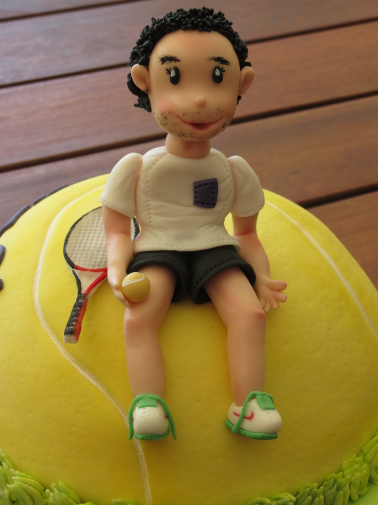 Tennis Figurine