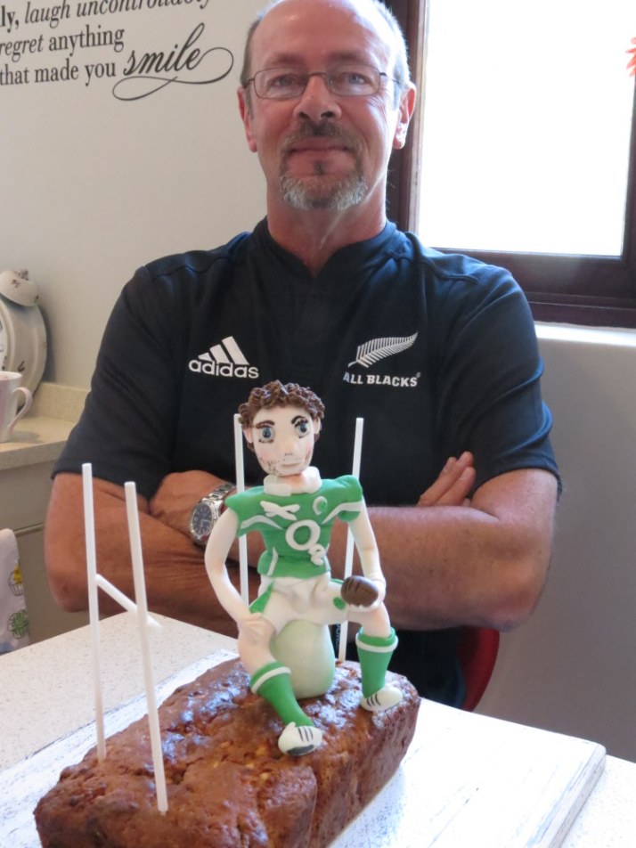 Fathers Day Rugby Cake