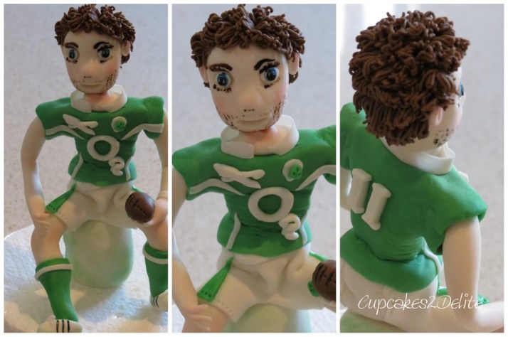 Irish Rugby Figurine