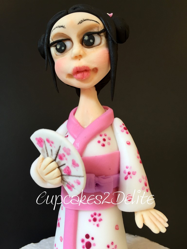Japanese Girl Figurine