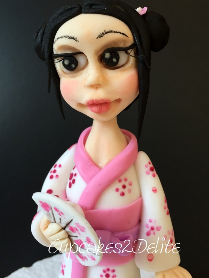 Japanese Girl Figurine
