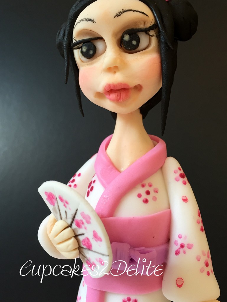 Japanese Girl Figurine