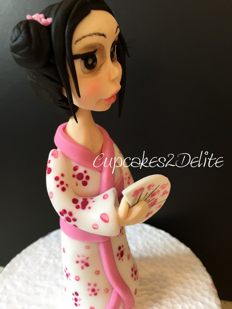Japanese Girl Figurine