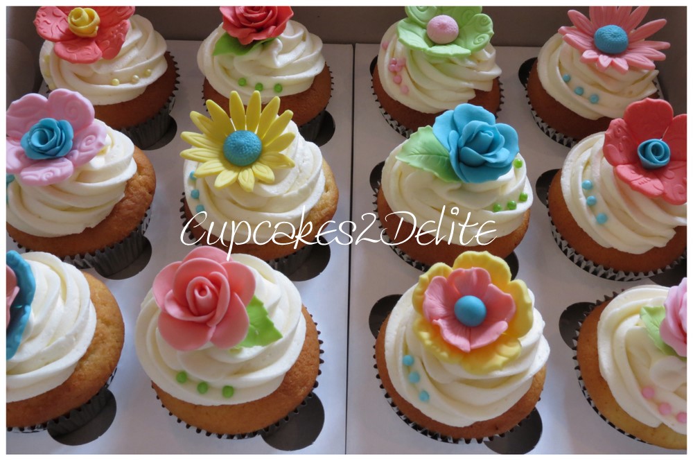 Ballet & Rock Wedding Cupcakes