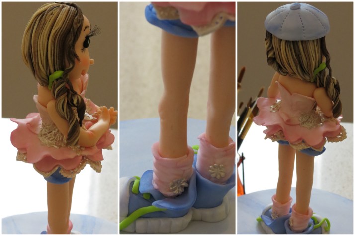 Ballet Rocks Denim Cake