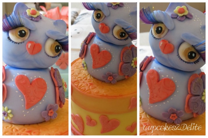 Owl Sugar Figurine