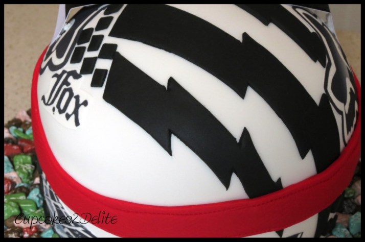 Motorbike Helmet Cake