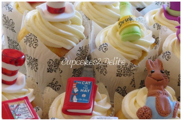 World Literacy Day Cupcakes