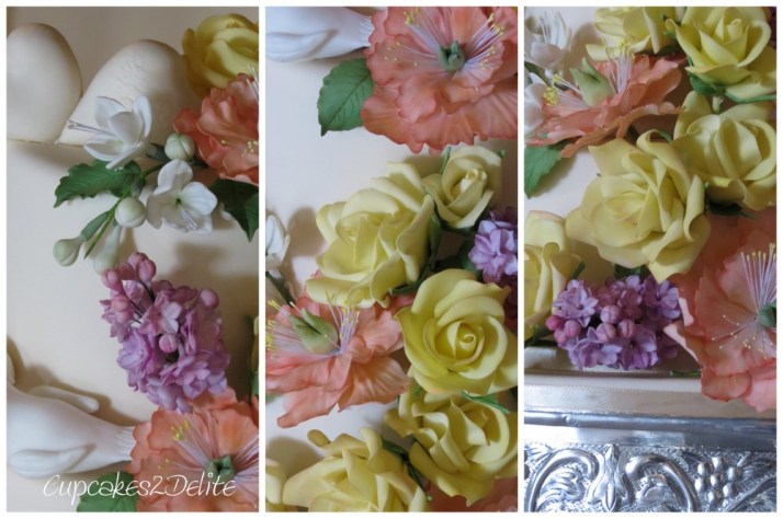 Peggy Porschen inspired Wedding Cake