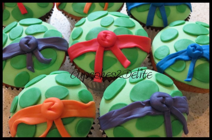 Ninja Turtle Cupcakes
