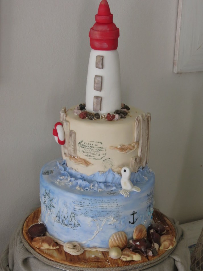 Lighthouse Cake