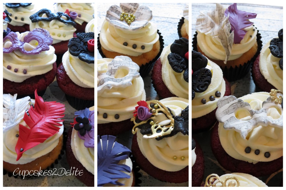 Masquerade Ball Cupcakes