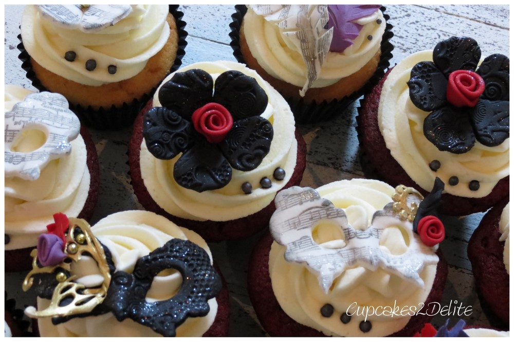 Masquerade Ball Cupcakes