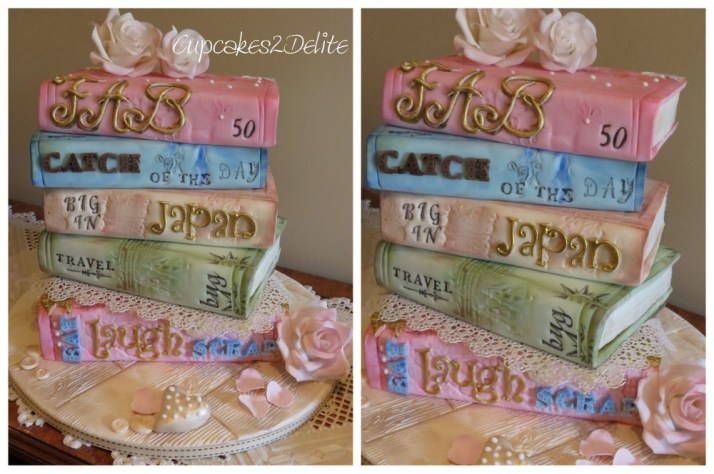 Book Birthday Cake