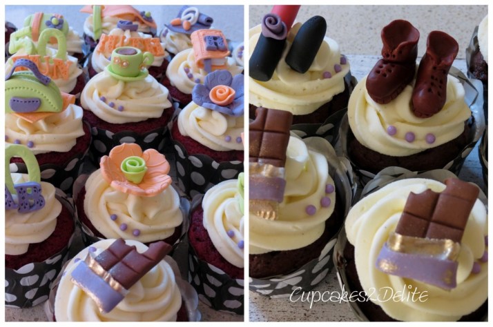 50th Birthday Cupcakes for a Female