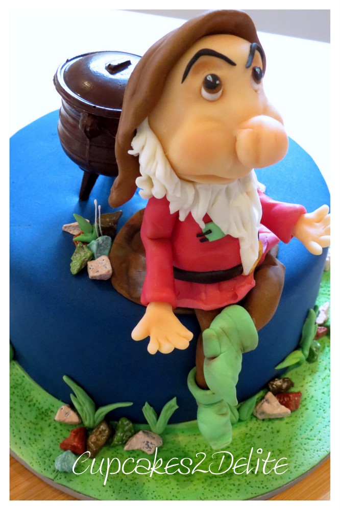 Grumpy Figurine Cake