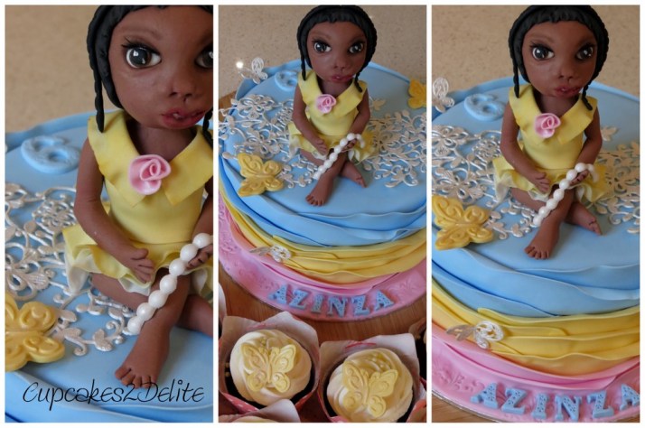 Girl in Yellow Dress Cake