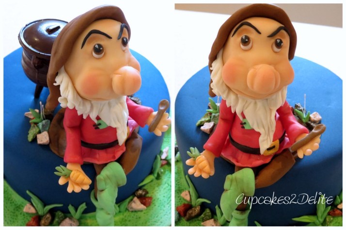 Grumpy Figurine Cake