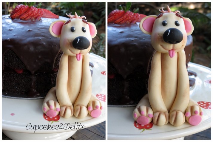 Labrador Birthday Cake