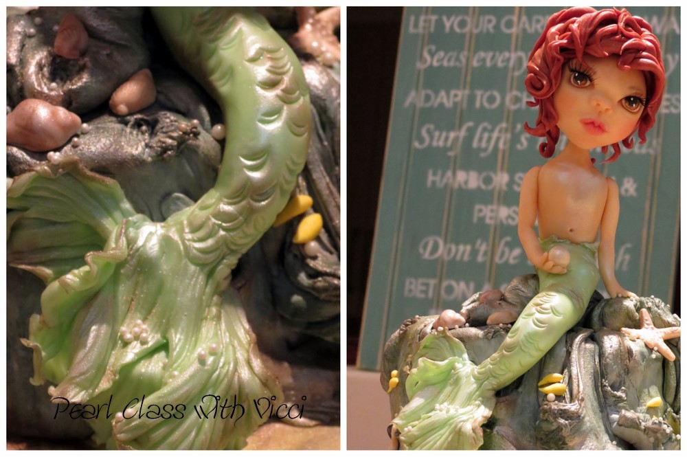 Mermaid Figurine Cake