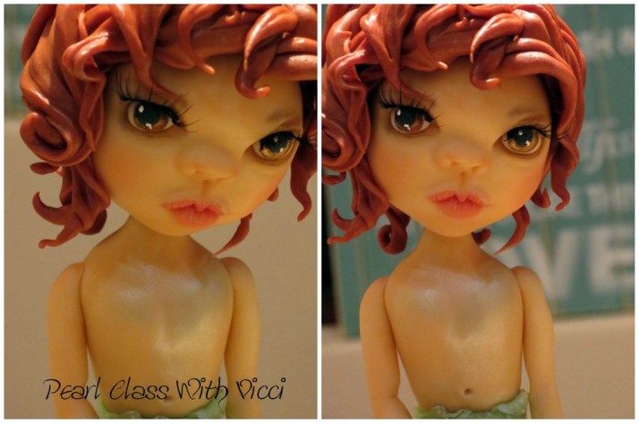 Sugar Paste Mermaid Figurine