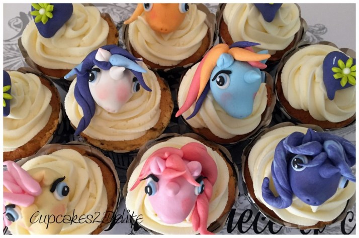 My Little Pony Cupcakes