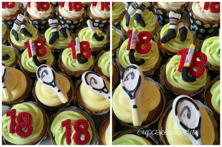 Tennis & Hockey Cupcakes