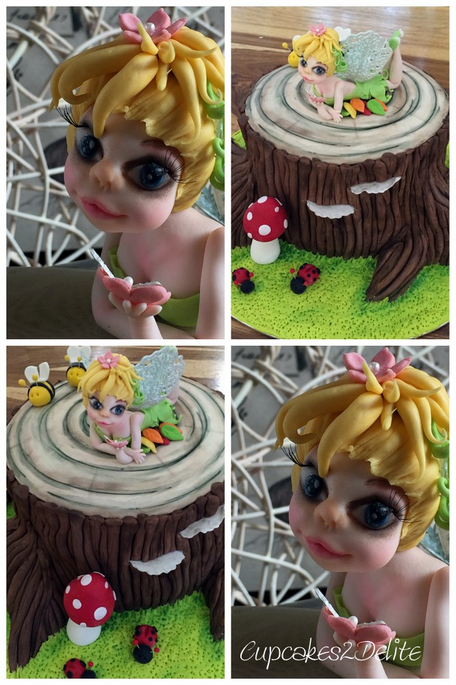 Tinkerbell Figurine for Woodland Cake