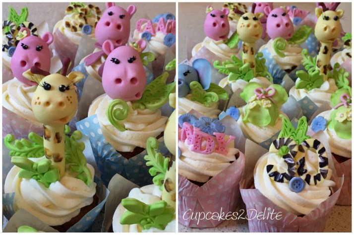 Baby Animal Cupcakes