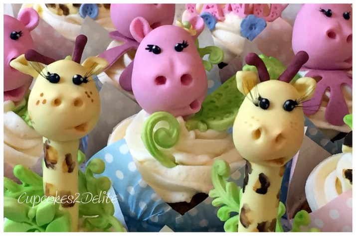 Baby Animal Cupcakes
