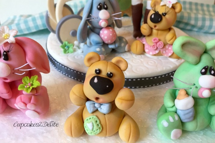 Preggy Lady Cake Topper