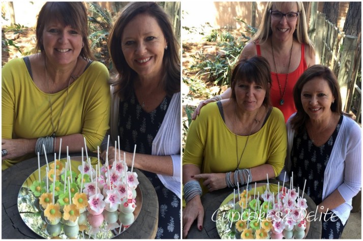 Cakepops by Gail Freer of Popcakes Flowers by Cupcakes2Delite