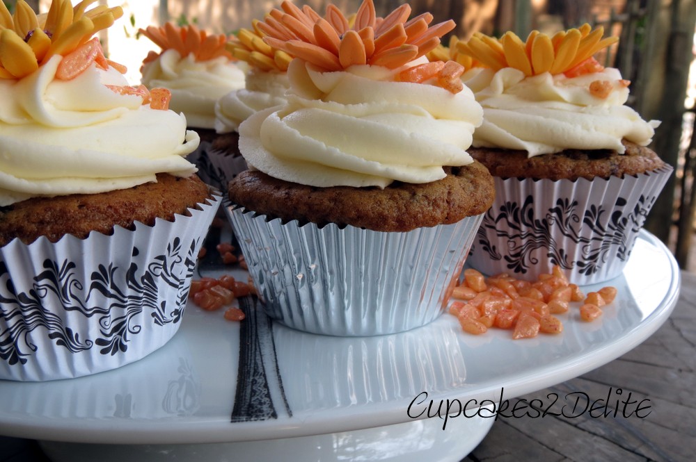 Bright Daisy Cupcakes