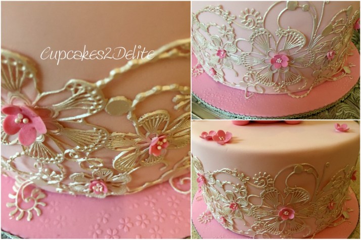 Teddy & Lace Cake