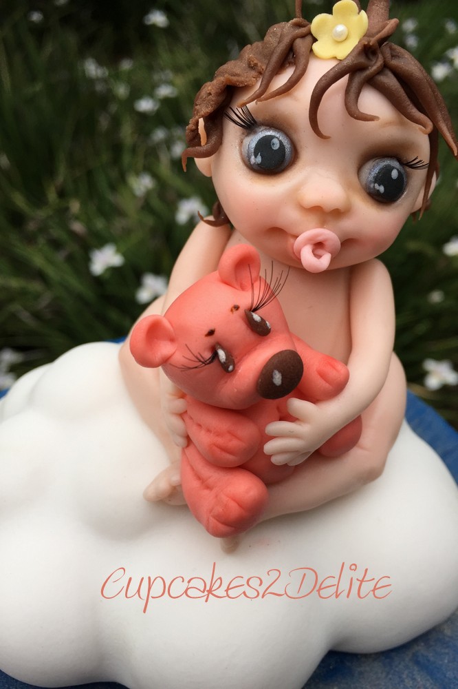 Angel on a Cloud Figurine