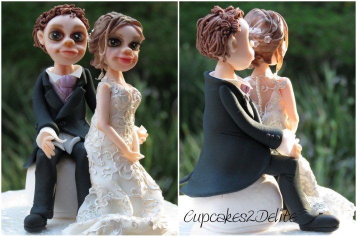 Bride & Groom (Lace) Figurines