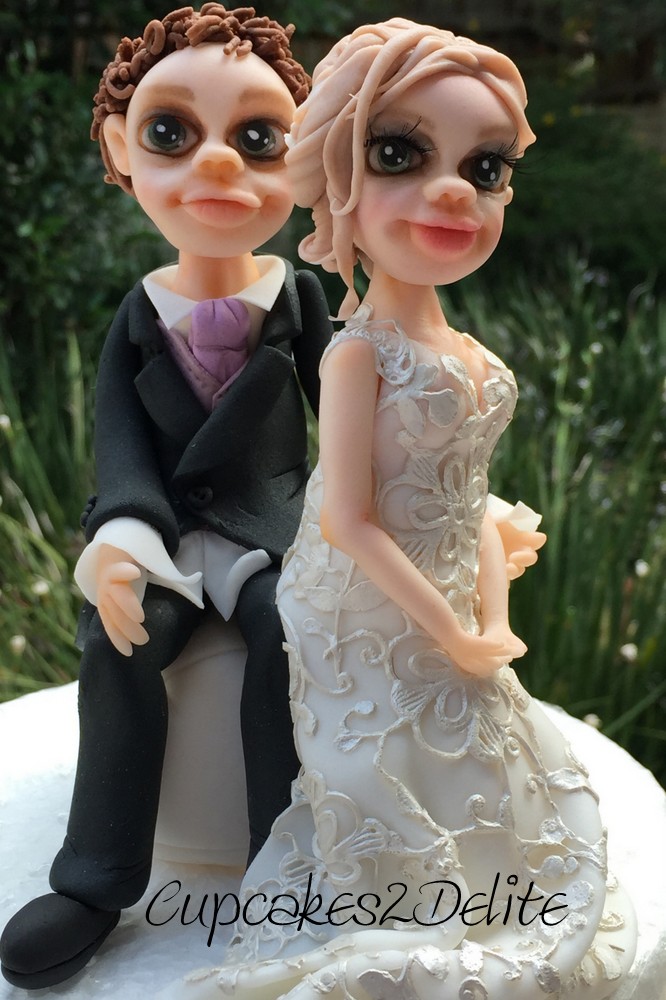 Bride & Groom (Lace) Figurines