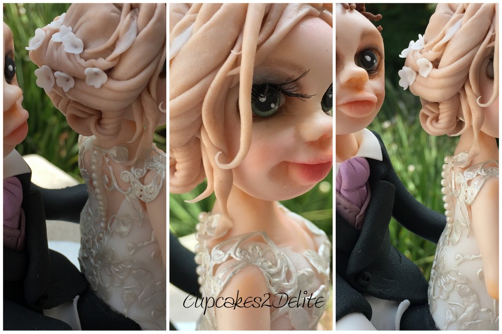 Bride & Groom (Lace) Figurines
