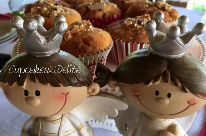 Christmas Cupcakes with Nougat