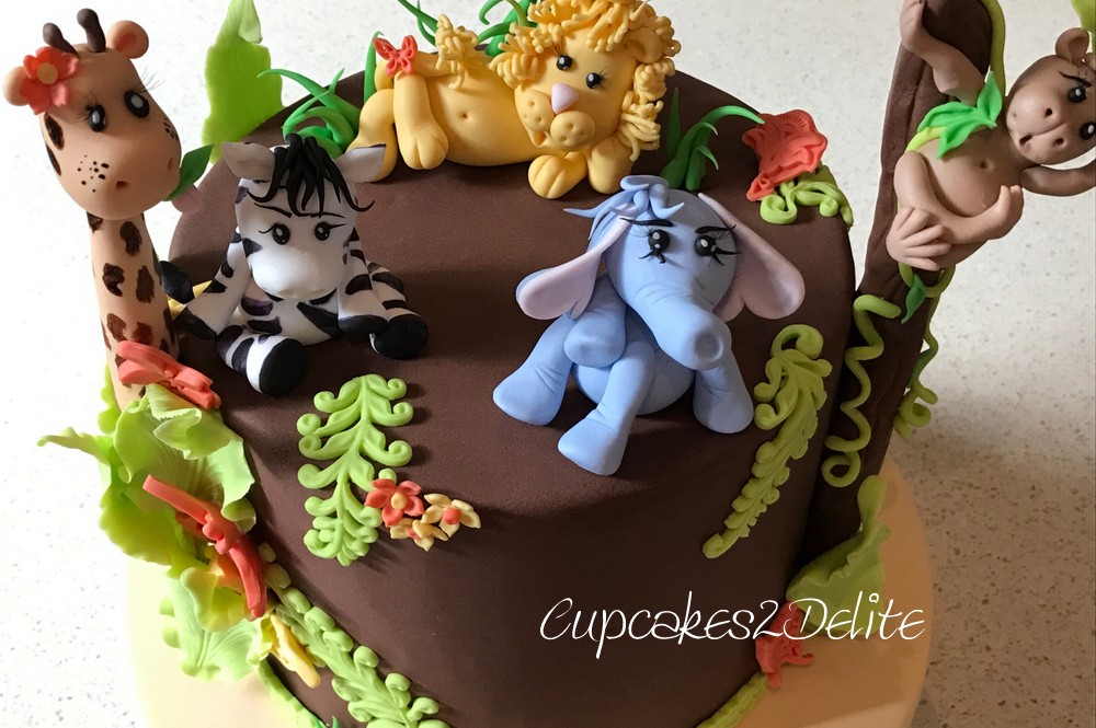 Baby Animals Cake