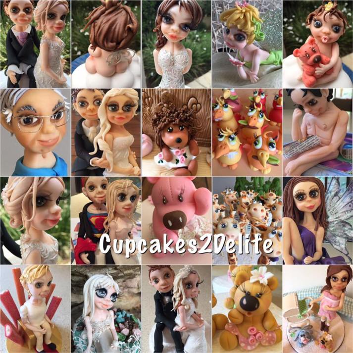 Cupcakes2Delite - Figurines 2016