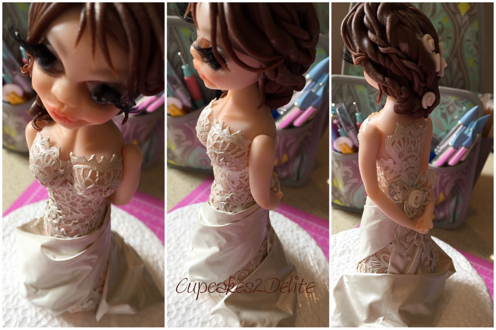 Crystal Candy Edible Fabric & Lace Figurine