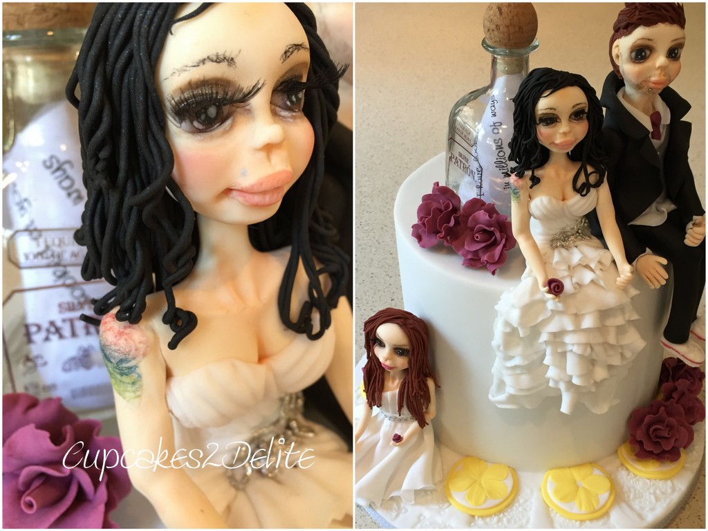 Craig & Anthea's Wedding Cake