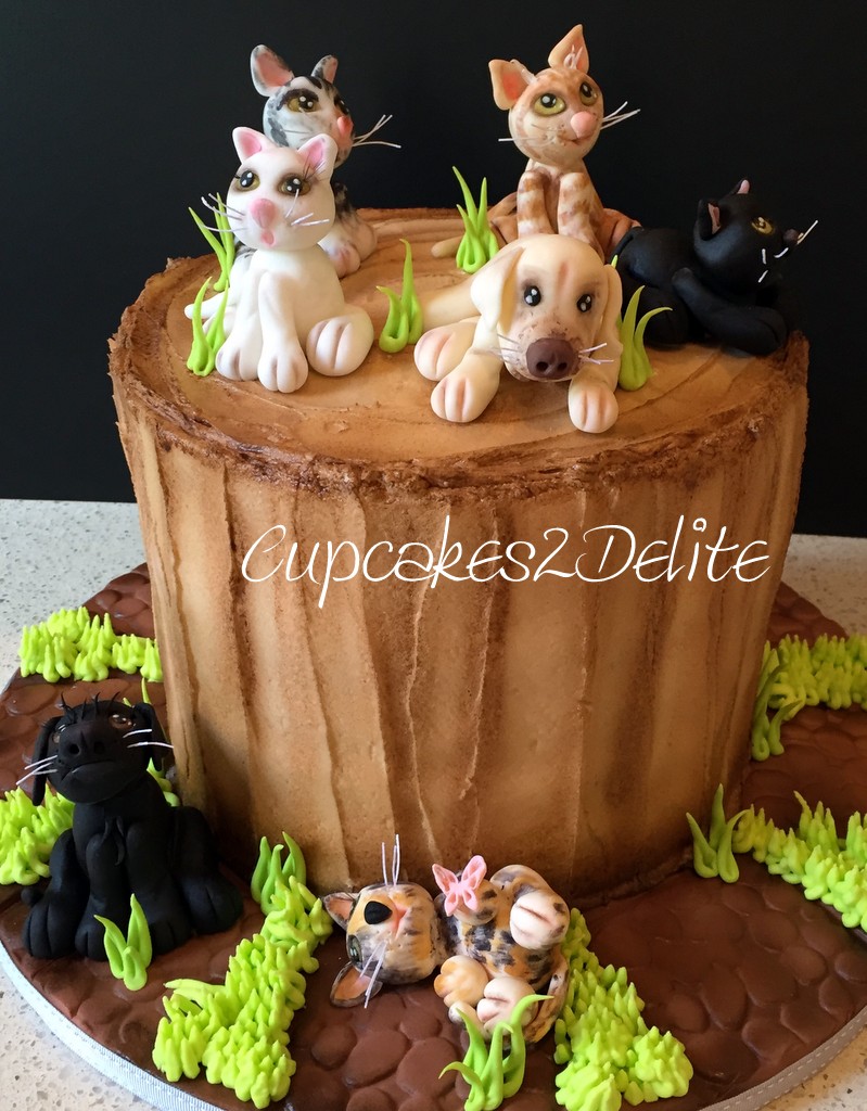 Pets Birthday Cake