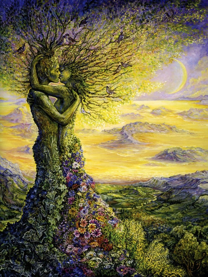 Josephine Wall's Nature's Embrace